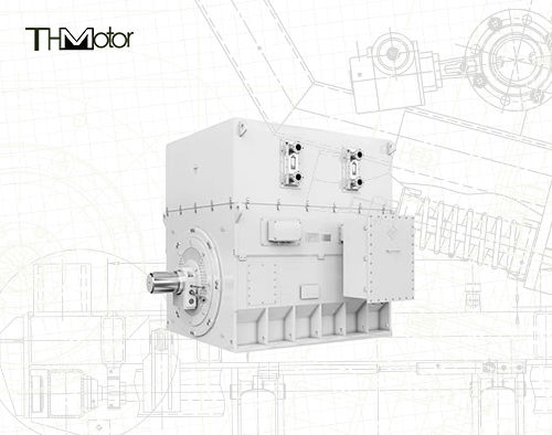 YKK500 745rpm 6kV थ्री फेज असिंक्रोनस हाई वोल्टेज मोटर