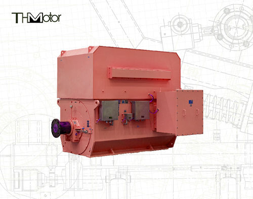 YXKK 1250kW उच्च दबाव गिलहरी पिंजरे असिंक्रोनस मोटर