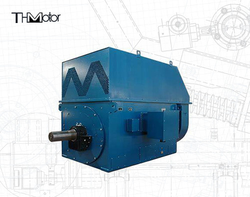 पावर रेंज 400-6000kw IC411 कूलिंग विधि के साथ हाई वोल्टेज मोटर्स