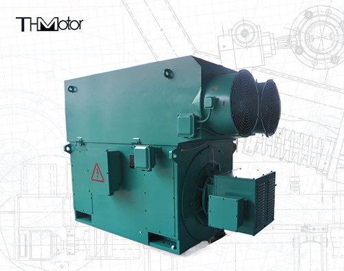 400-6000kw पावर रेंज IC411 कूलिंग विधि 6000v-11000v वोल्टेज के साथ उच्च वोल्टेज इलेक्ट्रिक मोटर्स